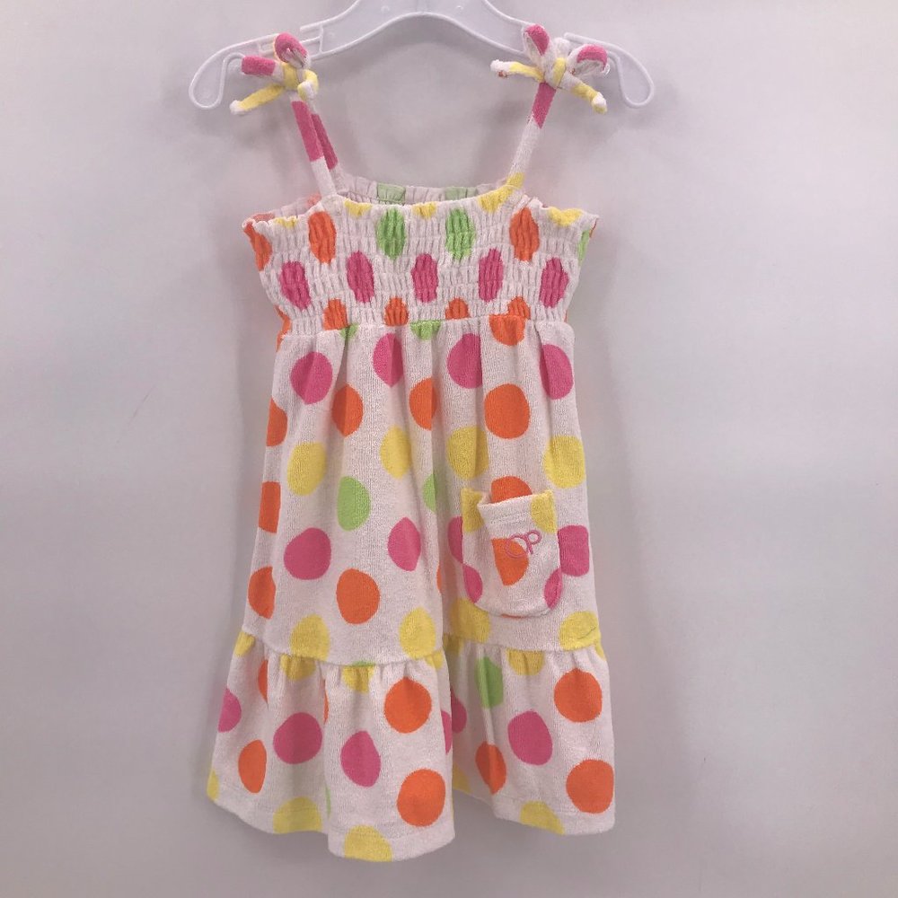 🎪Like New OP terry cloth dot dress